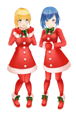画像ギャラリー No.001のサムネイル画像 / 「ガールズストライカー」＆「ストライクガールズ」にクリスマス天衣が登場