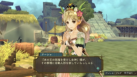 画像ギャラリー No.028のサムネイル画像 / 「シャリーのアトリエ Plus 〜黄昏の海の錬金術士〜」に登場するアーシャは「アーシャのアトリエ」の10年後の姿に。6人パーティによる爽快なバトルシステムも公開