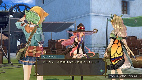 画像ギャラリー No.056のサムネイル画像 / 「シャリーのアトリエ Plus 〜黄昏の海の錬金術士〜」に登場するアーシャは「アーシャのアトリエ」の10年後の姿に。6人パーティによる爽快なバトルシステムも公開