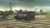 画像ギャラリー No.006のサムネイル画像 / 「World of Tanks Blitz」,期間限定でピンク色の迷彩が登場