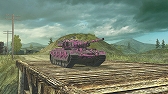 画像ギャラリー No.007のサムネイル画像 / 「World of Tanks Blitz」,期間限定でピンク色の迷彩が登場