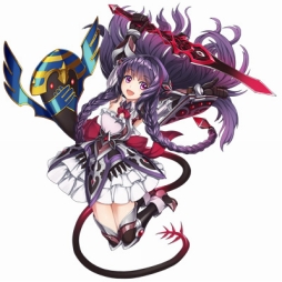 画像ギャラリー No.002のサムネイル画像 / 「蒼空のリベラシオン」,★4の闇属性フェンサー「リシェル」をスカウトショップに追加