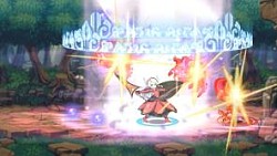 画像ギャラリー No.003のサムネイル画像 / 「蒼空のリベラシオン」，RPG「シャイニング・ブレイド」とのコラボ最新情報。コラボ限定武器が手に入るクエストや，コラボキャラの戦闘シーンが公開
