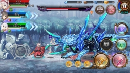 画像ギャラリー No.007のサムネイル画像 / 「蒼空のリベラシオン」，RPG「シャイニング・ブレイド」とのコラボ最新情報。コラボ限定武器が手に入るクエストや，コラボキャラの戦闘シーンが公開