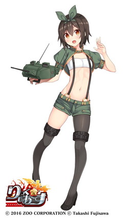 画像ギャラリー No.007のサムネイル画像 / 「りっく☆じあ〜す」のハンゲーム版がサービスイン。新駐屯地娘確保イベントも