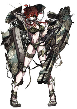 画像ギャラリー No.018のサムネイル画像 / NTTぷらら，戦略SLG「りっく☆じあ〜す」のスマホアプリ版を8月より順次配信。新ユニット「90式戦車II型（水着Ver）」を4Gamerで独占公開