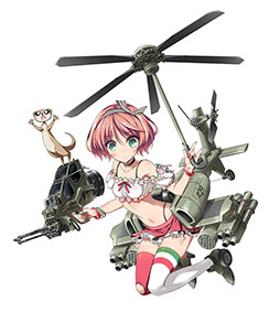 画像ギャラリー No.020のサムネイル画像 / NTTぷらら，戦略SLG「りっく☆じあ〜す」のスマホアプリ版を8月より順次配信。新ユニット「90式戦車II型（水着Ver）」を4Gamerで独占公開