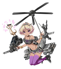 画像ギャラリー No.022のサムネイル画像 / NTTぷらら，戦略SLG「りっく☆じあ〜す」のスマホアプリ版を8月より順次配信。新ユニット「90式戦車II型（水着Ver）」を4Gamerで独占公開