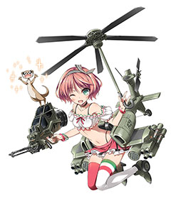 画像ギャラリー No.023のサムネイル画像 / NTTぷらら，戦略SLG「りっく☆じあ〜す」のスマホアプリ版を8月より順次配信。新ユニット「90式戦車II型（水着Ver）」を4Gamerで独占公開