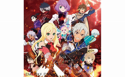 画像ギャラリー No.003のサムネイル画像 / 「テイルズ オブ ザ レイズ」,新編におけるタイアップ楽曲の情報が公開に