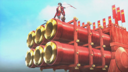 画像ギャラリー No.008のサムネイル画像 / 「戦国BASARA 真田幸村伝」メインモードのクライマックス「第8章 大坂冬の陣・真田丸砲撃！」の情報を公開。ゆるキャラ特別衣装も登場