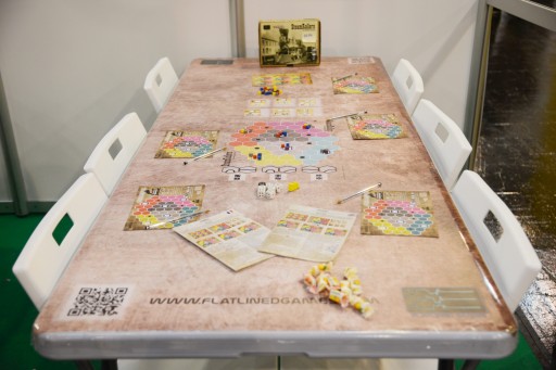 画像ギャラリー No.001のサムネイル画像 / ベルギーの鉄道ボードゲーム「SteamRollers」プレイレポート。和気あいあい系かと思いきや，意外にシビアな競争が楽しめる