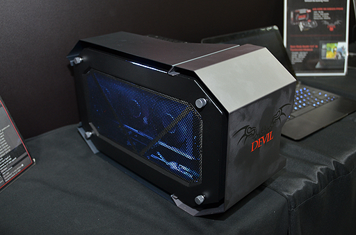 画像ギャラリー No.006のサムネイル画像 / ［COMPUTEX］PowerColorが外付けグラフィックスボックス「DEVIL BOX」を公開。「Polaris」向けのGPUクーラー単体も