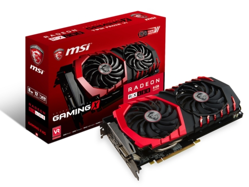 画像ギャラリー No.001のサムネイル画像 / MSI,Twin Frozr VIクーラー搭載でOC仕様のRX 480カードを発売