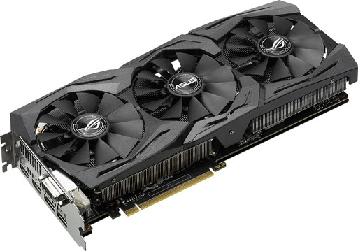 画像ギャラリー No.001のサムネイル画像 / ASUS,ROG STRIX仕様のオリジナルデザイン版RX 480・470・470カードを発売