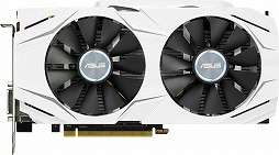 画像ギャラリー No.003のサムネイル画像 / ASUS，白色の独自クーラーを採用するRX 480搭載カード