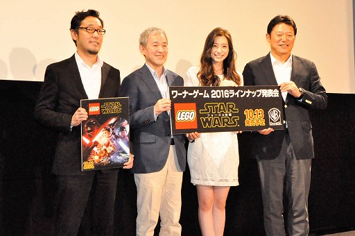 画像ギャラリー No.016のサムネイル画像 / 足立梨花さんが登場し，「LEGO スター・ウォーズ／フォースの覚醒」の実機プレイも公開。ワーナー・ブラザース ホームエンターテイメント発表会レポート