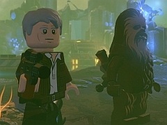 「LEGO スター・ウォーズ／フォースの覚醒」のキャラ紹介動画第6弾が公開。獰猛なラスターに立ち向かうハン・ソロとチューバッカの姿が確認できる