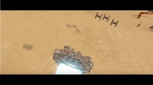 画像ギャラリー No.003のサムネイル画像 / 「LEGO スター・ウォーズ/フォースの覚醒」迫力ある戦闘シーンが収録されたシステム紹介動画「ドッグファイト」トレイラーが公開