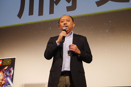 画像ギャラリー No.011のサムネイル画像 / スピードワゴンがR2-D2やC-3POと共に登場し，スター・ウォーズへの愛を語った「LEGO スター・ウォーズ／フォースの覚醒」発売イベントレポート