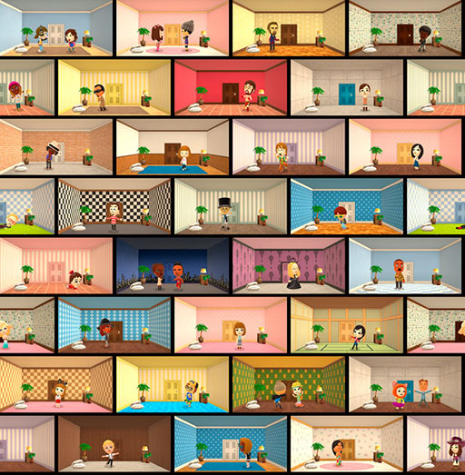 画像ギャラリー No.001のサムネイル画像 / 「Miitomo」,メッセージ交換や部屋のカスタマイズなどを可能にする大型アップデートを配信。ファイアマリオの服と帽子をもらえるログインボーナスなども実施