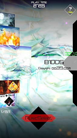 画像ギャラリー No.001のサムネイル画像 / スキンが選べて操作もカンタン！　Android向けリズムアクションゲーム「beat beat! ミュージッククエスト」を紹介する「（ほぼ）日刊スマホゲーム通信」第1052回
