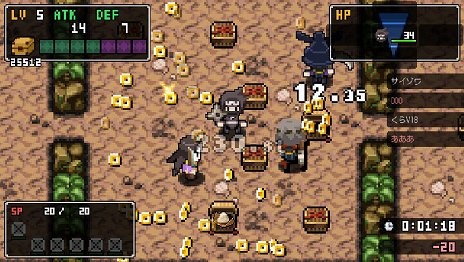 画像ギャラリー No.023のサムネイル画像 / 2Dドット絵のアクションRPG「クラシックダンジョン 戦国」が5月26日に発売。レトロな世界で奥深いキャラクター育成が楽しめる