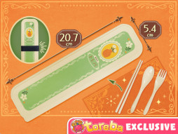 画像ギャラリー No.004のサムネイル画像 / 「トレバ」,白花がデザインされた“トートバッグ”と“カトラリーセット”が7月3日に登場