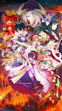 画像ギャラリー No.005のサムネイル画像 / 新作スマホアクション「魔法陣少女 ノブナガサーガ」,事前登録の受付が開始