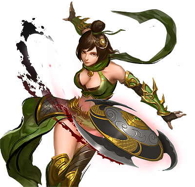 画像ギャラリー No.003のサムネイル画像 / 「大皇帝」アップデートで新武将「鮑三娘」が実装に。可愛いビジュアルと高威力の技能が大きな魅力