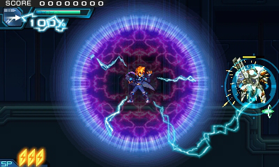 画像ギャラリー No.009のサムネイル画像 / 3DS用ソフト「蒼き雷霆 ガンヴォルト 爪」が，2016年夏に発売決定。前作のライバル「アキュラ」がプレイアブルキャラクターとして登場