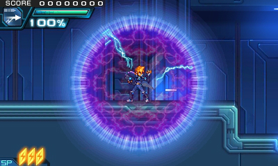 画像ギャラリー No.012のサムネイル画像 / 3DS用ソフト「蒼き雷霆 ガンヴォルト 爪」が，2016年夏に発売決定。前作のライバル「アキュラ」がプレイアブルキャラクターとして登場