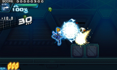 画像ギャラリー No.019のサムネイル画像 / 3DS用ソフト「蒼き雷霆 ガンヴォルト 爪」が，2016年夏に発売決定。前作のライバル「アキュラ」がプレイアブルキャラクターとして登場