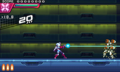 画像ギャラリー No.027のサムネイル画像 / 3DS用ソフト「蒼き雷霆 ガンヴォルト 爪」が，2016年夏に発売決定。前作のライバル「アキュラ」がプレイアブルキャラクターとして登場
