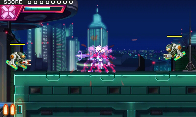 画像ギャラリー No.032のサムネイル画像 / 3DS用ソフト「蒼き雷霆 ガンヴォルト 爪」が，2016年夏に発売決定。前作のライバル「アキュラ」がプレイアブルキャラクターとして登場