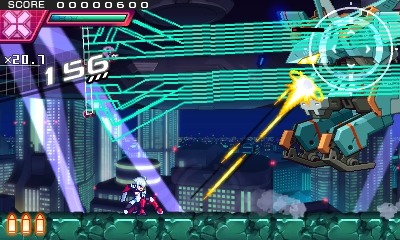 画像ギャラリー No.012のサムネイル画像 / 「蒼き雷霆 ガンヴォルト 爪」ガンヴォルト達をサポートする2人の歌姫「シアン」と「RoRo(ロロ)」の能力が明らかに