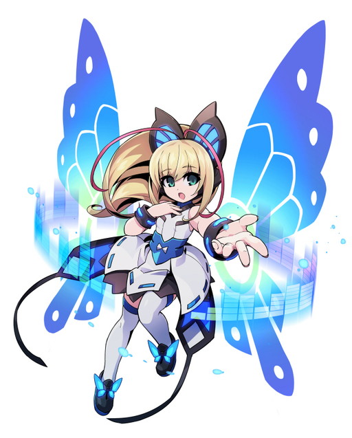 画像ギャラリー No.001のサムネイル画像 / 「蒼き雷霆 ガンヴォルト 爪」,モルフォの歌を使用した3DSテーマが配信開始