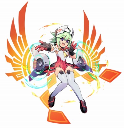 画像ギャラリー No.007のサムネイル画像 / 「蒼き雷霆 ガンヴォルト 爪」の3DS用テーマ第4弾が配信スタート