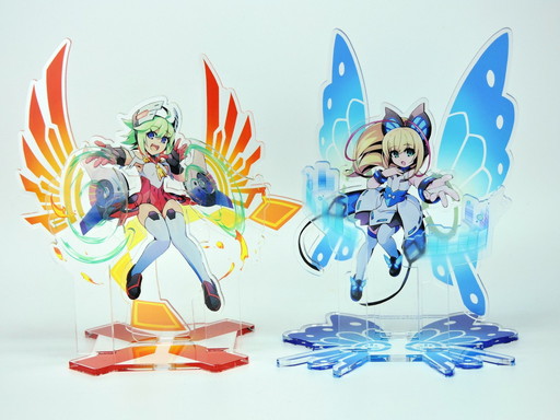 画像ギャラリー No.011のサムネイル画像 / 「蒼き雷霆 ガンヴォルト 爪」,電子の謡精アクリルフィギュアの再販が決定