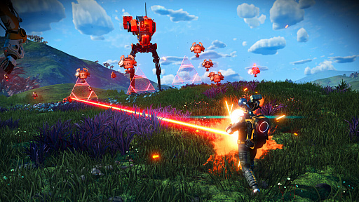 画像ギャラリー No.005のサムネイル画像 / 「No Man’s Sky」の無料アップデート“SENTINEL”の配信がスタートに。センチネルの大幅改良と共にロボットコンパニオン登場