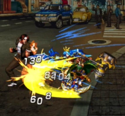 画像ギャラリー No.006のサムネイル画像 / 「グランドサマナーズ」,「KOF’98」コラボでは原作モーションを完全再現! バトル画面&開発現場の紹介ムービーが公開