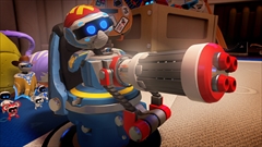 画像ギャラリー No.002のサムネイル画像 / PS4「THE PLAYROOM VR」,ベッドルームを侵略するおもちゃのエイリアンを撃退する追加DLC「トイウォーズ」を本日から無料で配信