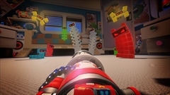 画像ギャラリー No.003のサムネイル画像 / PS4「THE PLAYROOM VR」,ベッドルームを侵略するおもちゃのエイリアンを撃退する追加DLC「トイウォーズ」を本日から無料で配信