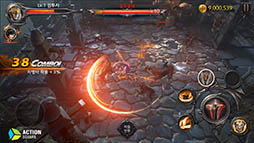 画像ギャラリー No.001のサムネイル画像 / スマホ向けアクションRPG「BLADE 2」，インゲームシーンを中心に構成した最新トレイラーが公開。新クラス「格闘家」のアクションに注目