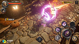 画像ギャラリー No.003のサムネイル画像 / スマホ向けアクションRPG「BLADE 2」，インゲームシーンを中心に構成した最新トレイラーが公開。新クラス「格闘家」のアクションに注目