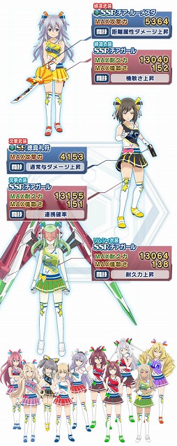 画像ギャラリー No.004のサムネイル画像 / 「学戦都市アスタリスクフェスタ 煌きのステラ」，チアガール衣装がガシャに登場