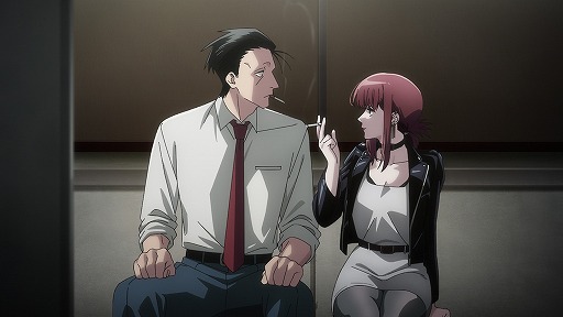 画像ギャラリー No.033のサムネイル画像 / そうだ アニメ，見よう：第267回は「スーパーの裏でヤニ吸うふたり」。中年サラリーマンと若い女性店員の恋模様を描いた癒し系アニメ