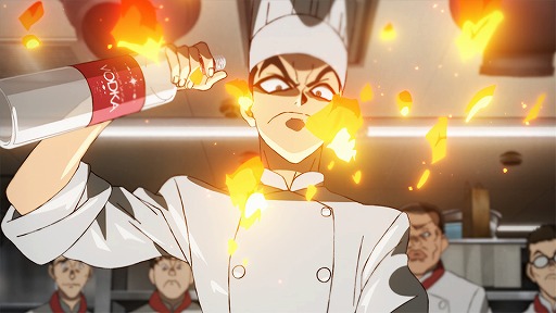 画像ギャラリー No.007のサムネイル画像 / そうだ アニメ,見よう:第269回は30年前の名作漫画をアニメ化した「鉄鍋のジャン」。“悪魔のような料理人”秋山 醤とライバルたちの激闘を描く