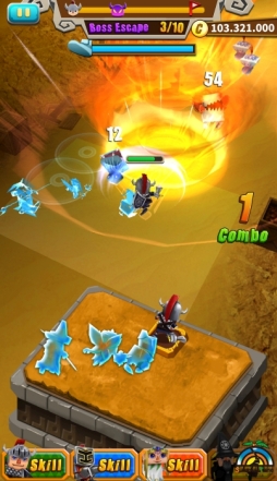 画像ギャラリー No.005のサムネイル画像 / ランニングRPG「4Heroes Runner(仮称)」のゲーム画面が一部公開