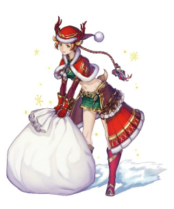 画像ギャラリー No.002のサムネイル画像 / 【PR】「VALKYRIE ANATOMIA」今年のサンタガールはレナス＆フレイア。2019年の“VP 20周年”に向けて遊ぶなら今！